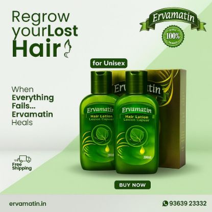 Picture of Ervamatin Hair Growth Lotion     200ml x 2 bottles