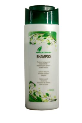 Picture of Amazon Organic Shampoo 250ml – Herbal 2-in-1 Shampoo & Conditioner for Hair Fall & Dandruff Care