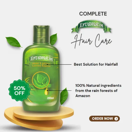 Picture of Ervamatin Hair Lotion (Pack of 6) – FREE Shipping